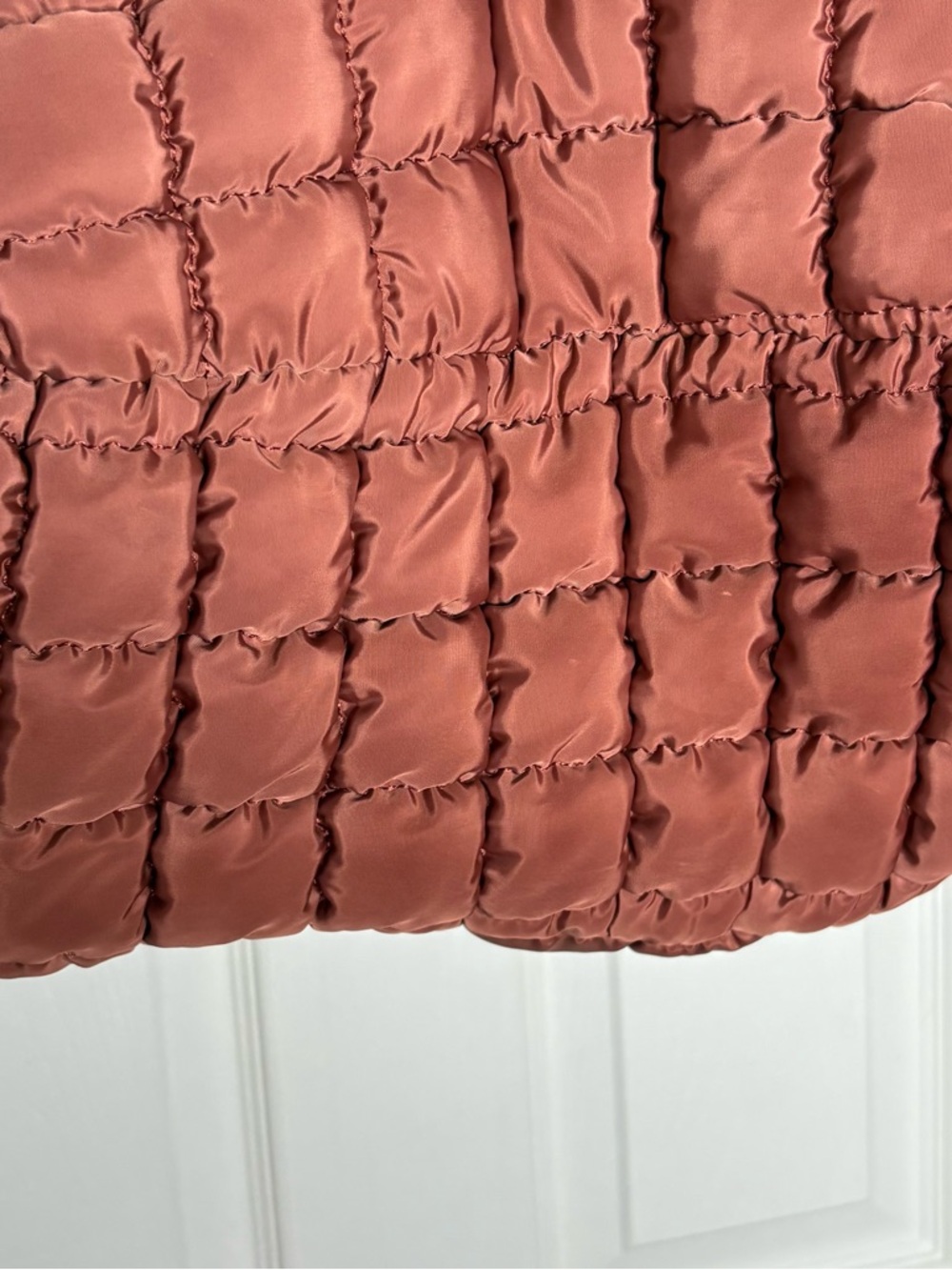 FP Movement Quilted Carryall Bag, Dusty Rose - Picture 5 of 16